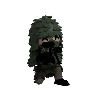 Figura Call of Duty Modern Warfare II Ghillie Suit Sniper 12cm Youtooz Collectibles