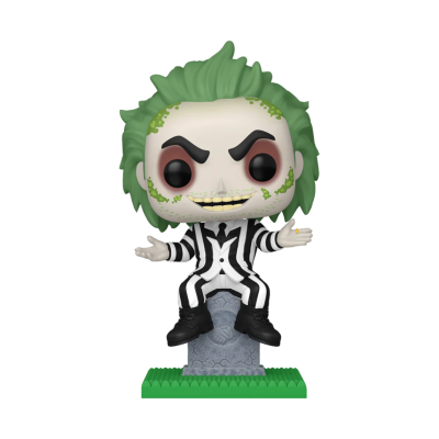Funko POP! Plus Movies Beetlejuice Beetlejuice On Tombstone #1757 GITD SE