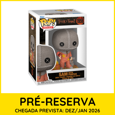 * PRÉ-RESERVA * Funko POP! Movies Trick R Treat Sam With Pumpkin #1956