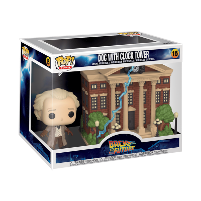 Funko POP! Town Back To The Future Doc With Clock Tower #15