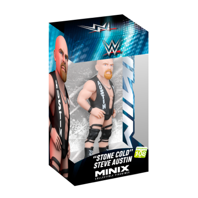 Figura Minix Sports WWE "Stone Cold" Steve Austin #108