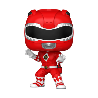 Funko POP! Movies Mighty Morphin Power Rangers The Movie Red Ranger #1779 (Caixa Danificada)