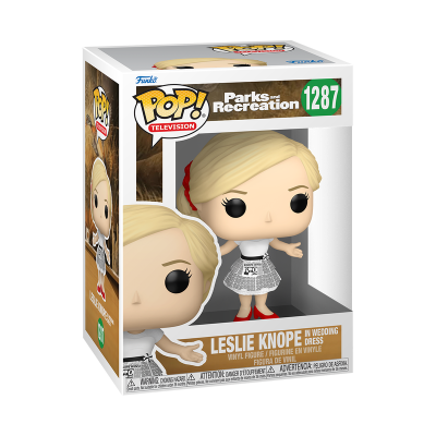 Funko POP! Television Parks And Recreation Leslie Knope in Wedding Dress #1287