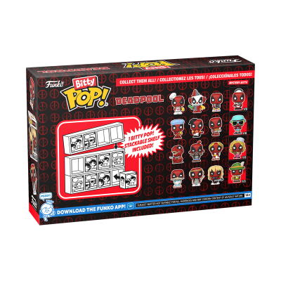 Bitty POP! Marvel Deadpool 4 Pack (Sleepover)