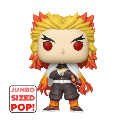 Funko POP! Animation Demon Slayer Kyojuro Rengoku 10" #1399 SE (Jumbo Sized POP!)