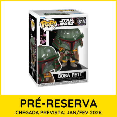 * PRÉ-RESERVA * Funko POP! Star Wars Impressions Boba Fett #814