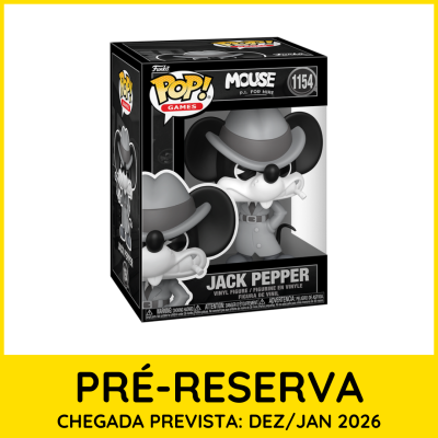 * PRÉ-RESERVA * Funko POP! Games Mouse: P.I. For Hire Jack Pepper #1154