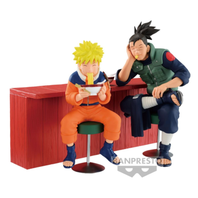 Figura Naruto Iruka Umino Ichiraku PVC 10cm Banpresto