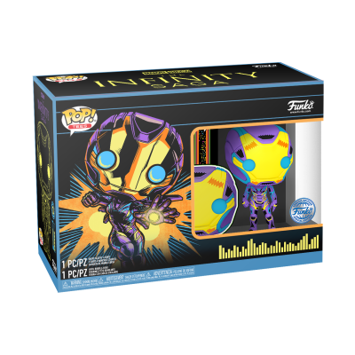 Funko POP! Tees Marvel Studios The Infinity Saga Rescue Black Light