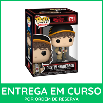 * PRÉ-RESERVA * Funko POP! Television Stranger Things Dustin Henderson #1781