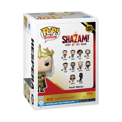 Embalagem Funko Pop Movies Hespera Shazam Fury of the Gods n.º 1283