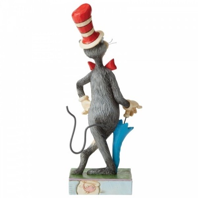 Figura Jim Shore Dr. Seuss The Cat In The Hat With Umbrella 16cm Enesco