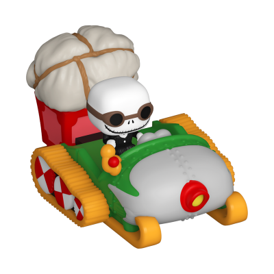 Bitty POP! Rides The Nightmare Before Christmas Jack Skellington With Snowmobile