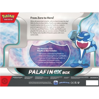 Pokémon Trading Card Game Palafin EX Box (Em Inglês)