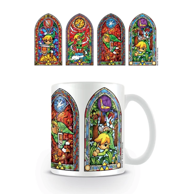 Mug The Legend of Zelda Stained Glass 300ml