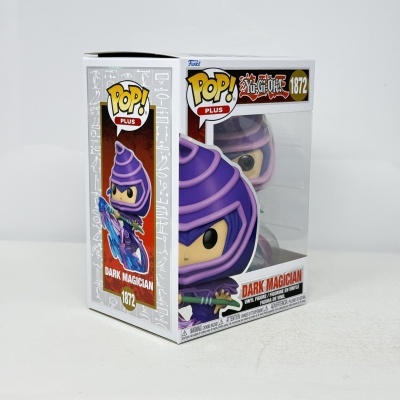 Figura Funko Pop Dark Magician Yu-Gi-Oh! na caixa