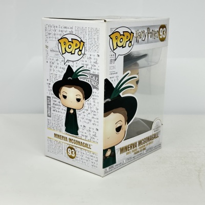 Caixa Funko POP Minerva McGonagall Harry Potter 93 branca