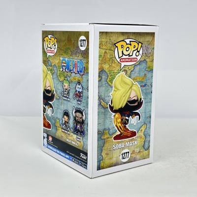 Caixa Funko Pop Soba Mask One Piece vinil