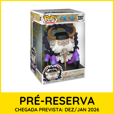* PRÉ-RESERVA * Funko POP! Animation One Piece St. Jaygarcia Saturn 10" #2207 (Jumbo Sized POP!)