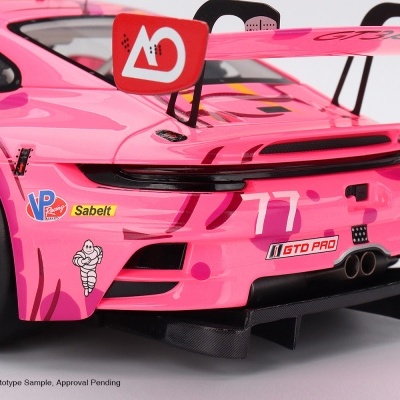 Diecast 1:18 Porsche 911 (992) GT3 R #77 AO Racing Detroy GP 2025 - Top Speed
