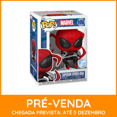 * EM PRÉ-VENDA ONLINE * Funko POP! Marvel Superior Spider-Man #1456 SE