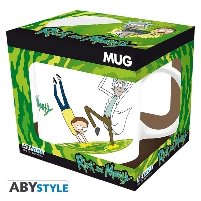 Mug Rick And Morty Portal 2 320ml ABYstyle The Fan Experience