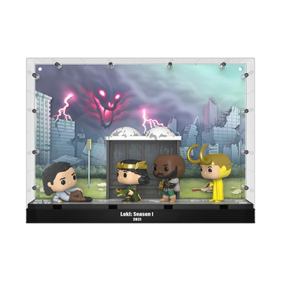 Funko POP! Moment Deluxe Marvel Studios Loki The Void Loki / Alligator Loki / Kid Loki / Boastful Loki / Classic Loki #06 (Grandes Dimensões)