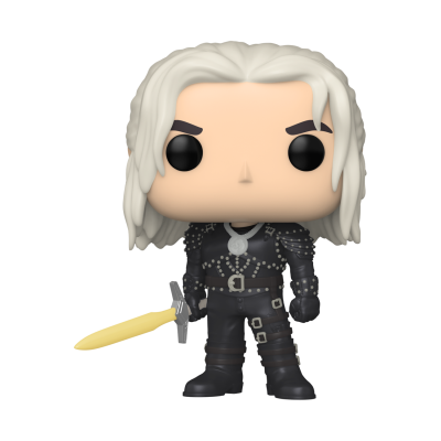 Funko POP! Television The Witcher Geralt With Sword #1322 GITD Special Edition (Caixa Danificada)