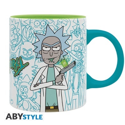 Mug Rick And Morty All Ricks And Mortys 320ml ABYstyle The Fan Experience