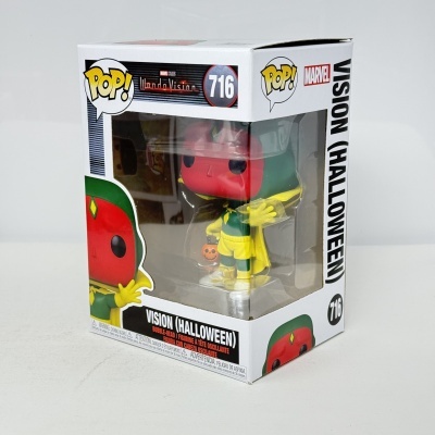 * 2ª MÃO * Funko POP! Marvel WandaVision Halloween Vision #716