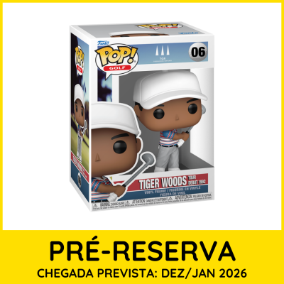 * PRÉ-RESERVA * Funko POP! Golf Tiger Woods Tour Debut 1992 #06