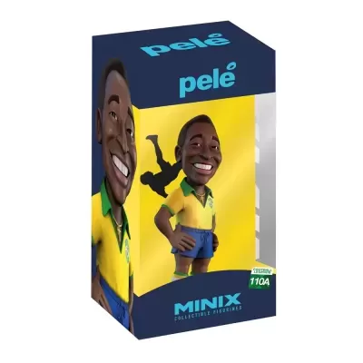 Figura Minix Football Legends Pelé (Brazil 1st Kit) #110A