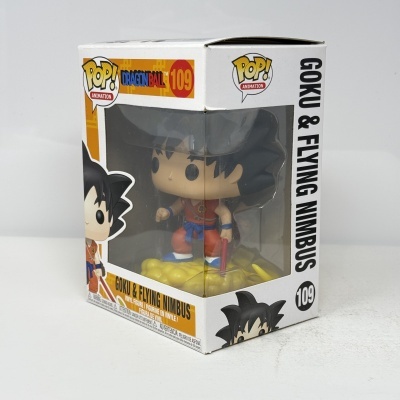 * 2ª MÃO * Funko POP! Animation Dragon Ball Goku & Flying Nimbus #109 SE