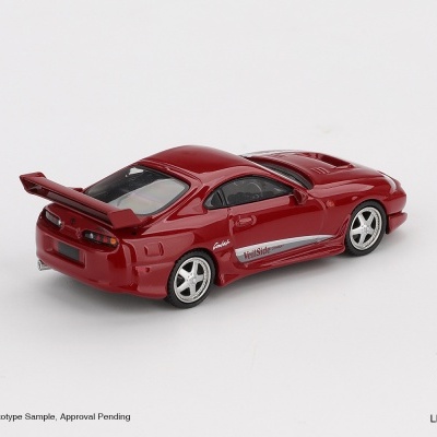 Diecast 1:64 Toyota Supra MK4 (A80) Veilside Combat V-I Red 1994 - Mini GT