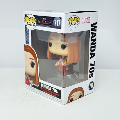 * 2ª MÃO * Funko POP! Marvel Studios WandaVision Wanda 70s #717