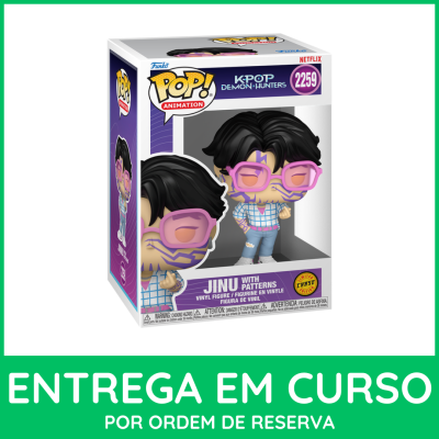 * PRÉ-RESERVA * Funko POP! Animation K-POP Demon Hunters Jinu #2259 CHASE