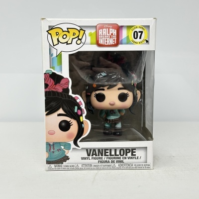 Figura de vinil Vanellope da Pop! na embalagem