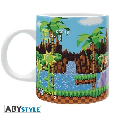 Mug Sonic The Hedgehog Retro 320ml ABYstyle The Fan Experience