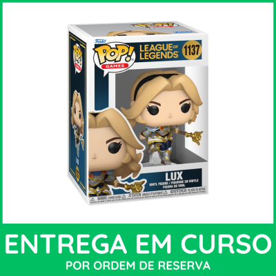 * PRÉ-RESERVA * Funko POP! Games League of Legends Lux #1137