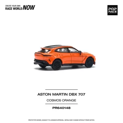 Diecast 1:64 Aston Martin DBX 707 Cosmos Orange - Pop Race