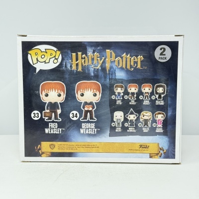 * 2ª MÃO * Funko POP! Harry Potter Fred & George Weasley 2 Pack SE