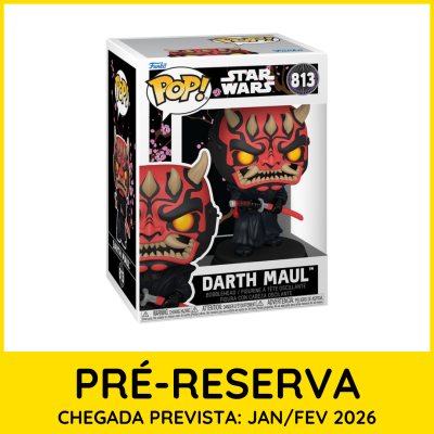 * PRÉ-RESERVA * Funko POP! Star Wars Impressions Darth Maul #813