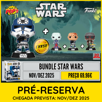 * PRÉ-RESERVA * BUNDLE Funko POP! Star Wars (Unidades Limitadas)