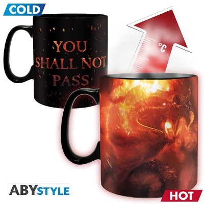 Mug The Lord Of The Rings You Shall Not Pass (Hot and Cold) 460ml ABYstyle The Fan Experience