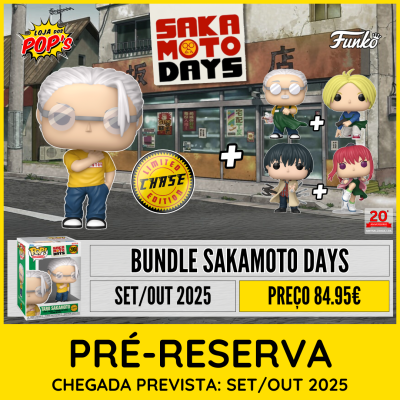 * PRÉ-RESERVA * BUNDLE Funko POP! Animation Sakamoto Days (Unidades Limitadas)