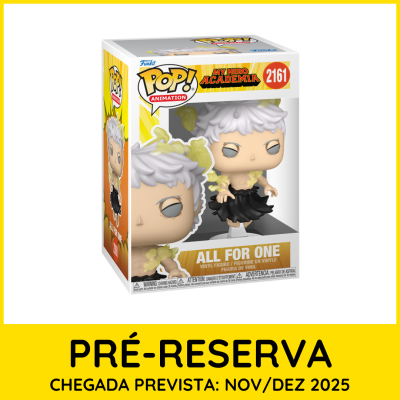 * PRÉ-RESERVA * Funko POP! Animation My Hero Academia All for One #2161