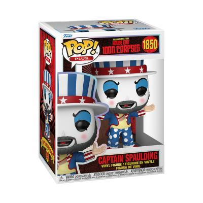 * PRÉ-RESERVA * Funko POP! Plus Movies House of 1000 Corpses Captain Spaulding #1850