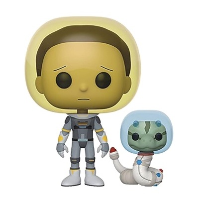 Funko POP! Television Rick & Morty Space Suit Morty With Snake #690