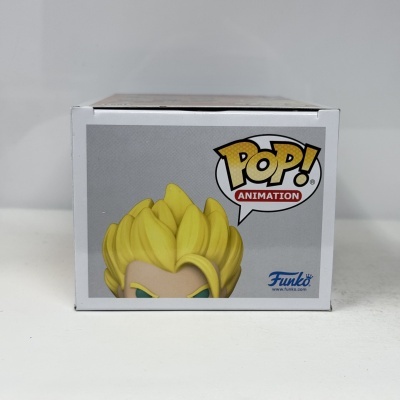 * 2ª MÃO * Funko POP! Animation The Movie Dragon Ball Super Broly Super Saiyan Gogeta Charing Kidan #1863 CHASE