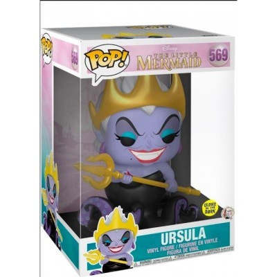 Funko POP! Disney Little Mermaid Ursula 10" Supersized #569 GITD